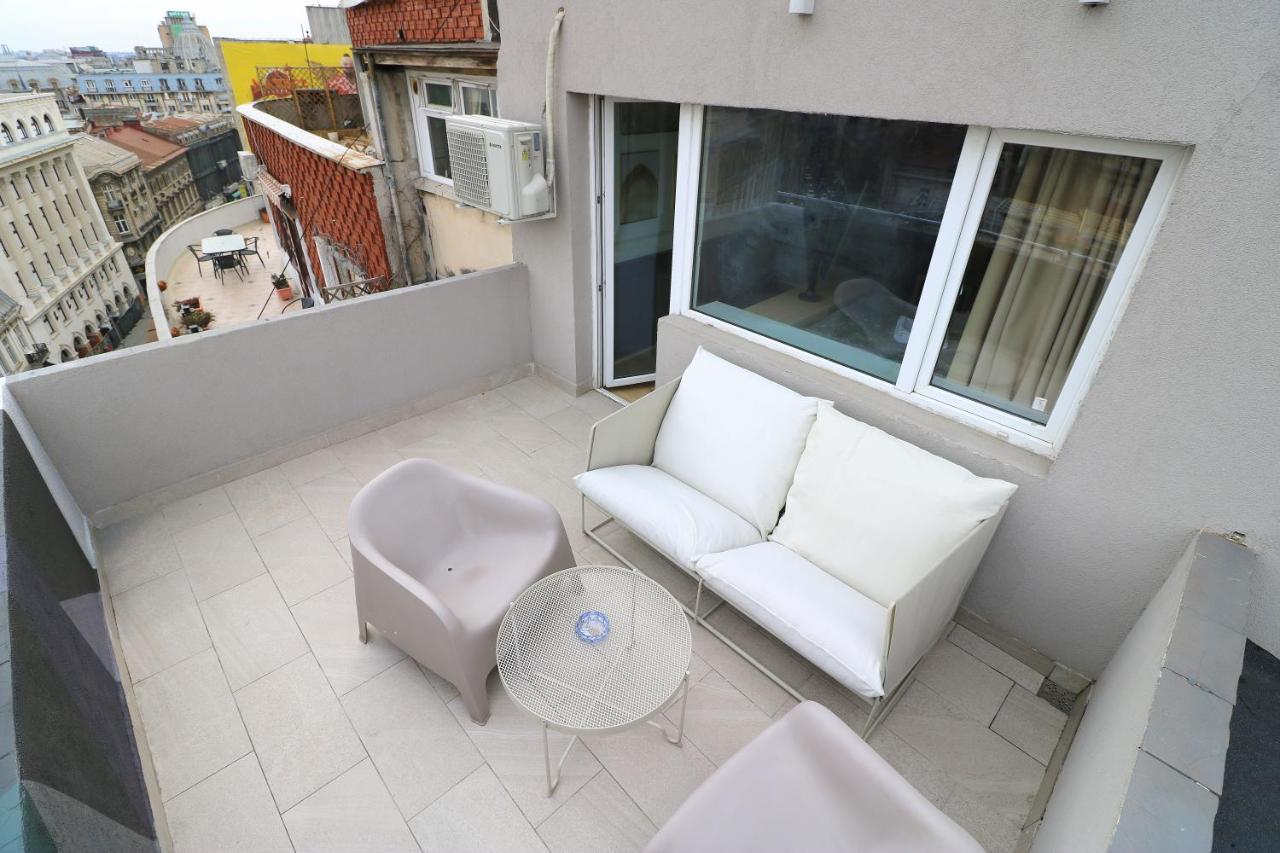 Deluxe Studio Old Center Panoramic View Terrace Apartamento Bucareste Exterior foto